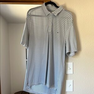 Classic Striped Polo Shirt